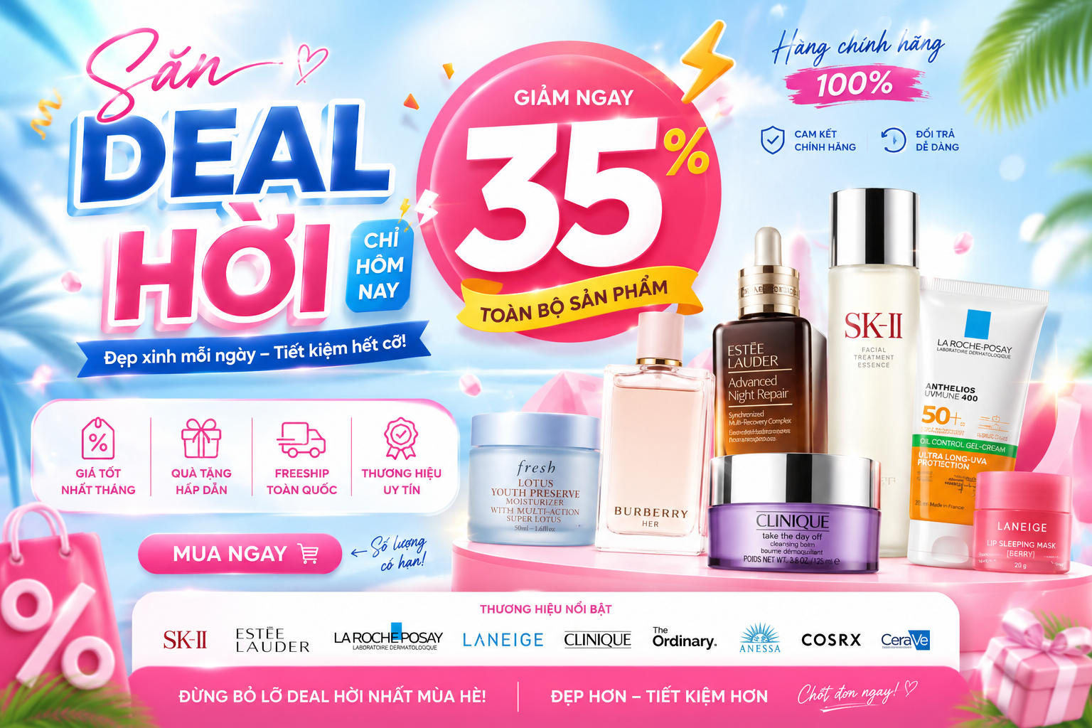 Deal Đẹp – Da Cũng Đẹp